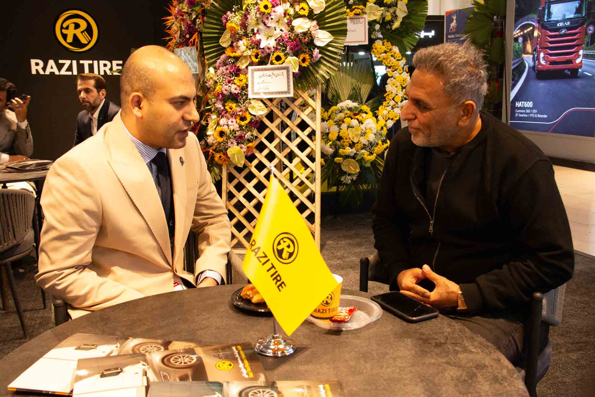 گزارش تصویری از حضور رازی تایر در نمایشگاه بین المللی حمل و نقل، لجستیک و صنایع وابسته آذر ماه 1404